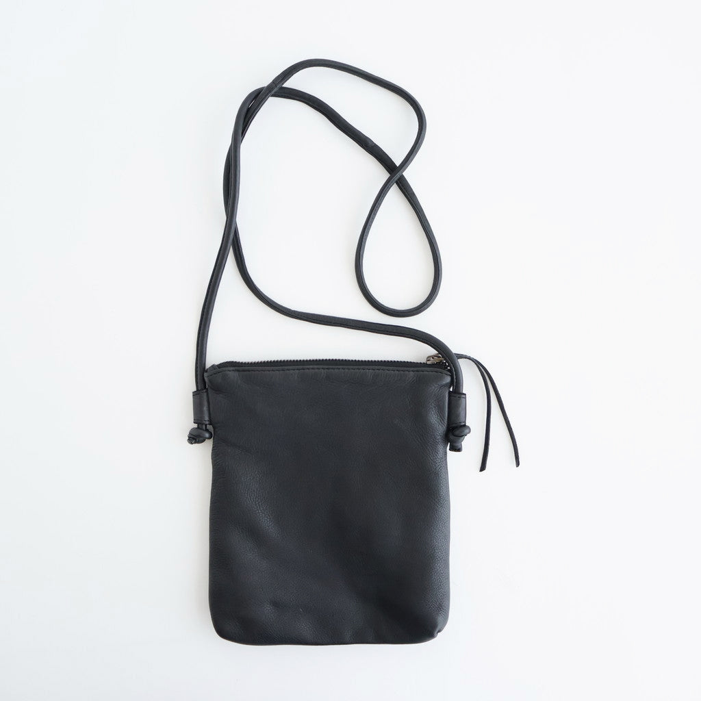 ALL PLAIN SHOULDER POUCH #9900 BLACK [SVMDS2501P]