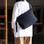 SHOULDER BAG M 袈裟 #BLACK [AL4232BG-34]