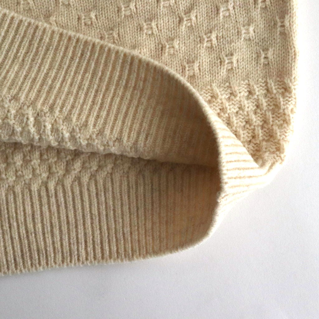 Sankayo ​​cable knit P/O #Ivory [242805]