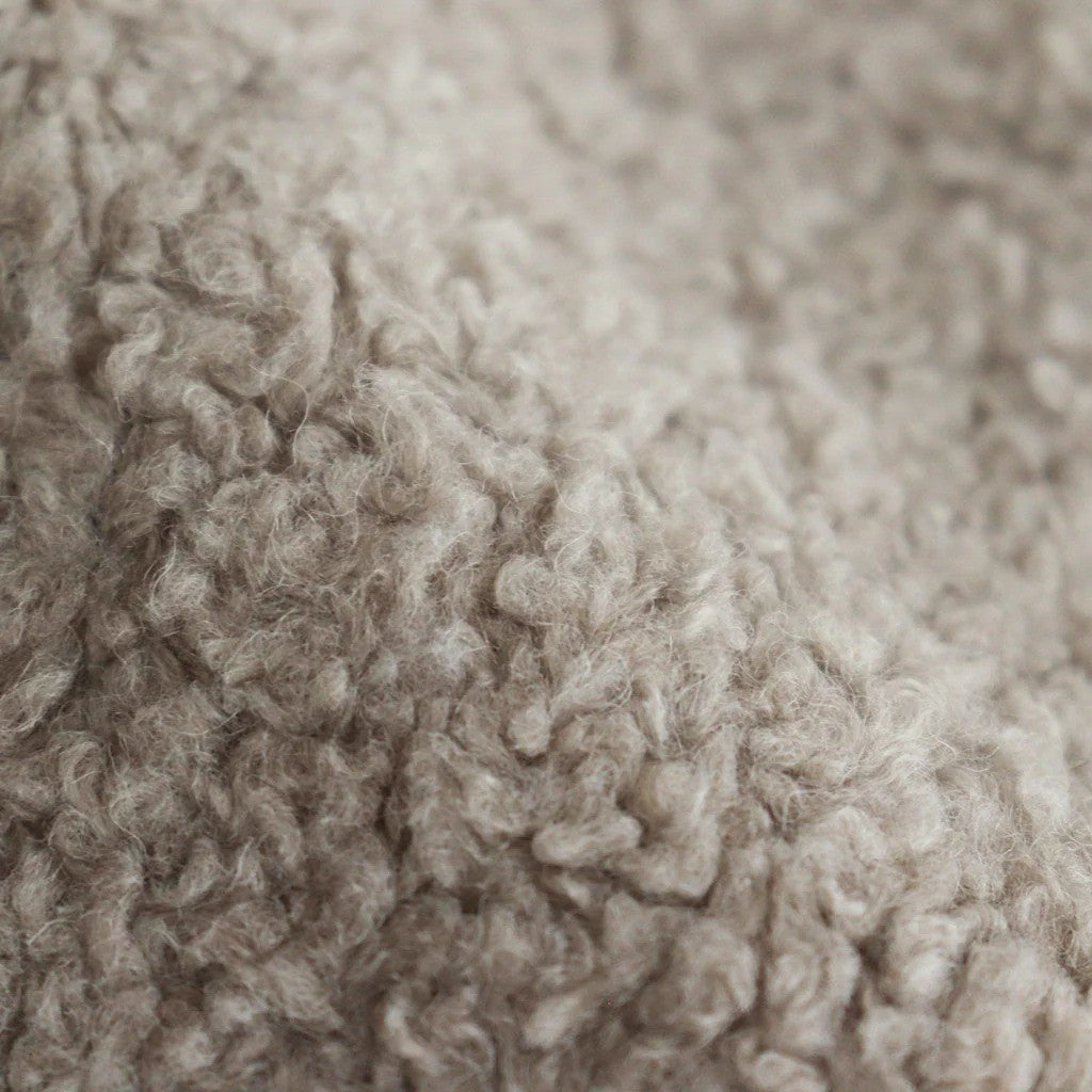 Vin ボアベスト グレージュ VINCENT ET MIREILLE（ヴァンソン エ ミレイユ） ボアベスト ソリッド