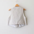 Binet Linen Vest #Oatmeal [A232251TJ728]