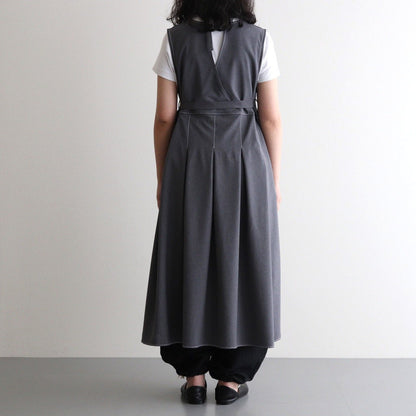 woolly like stitch dress #gray [1559-003]