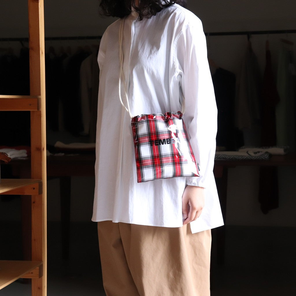 巾着POCHETTE #CHECK DRESS STEWART [TMB-2137A]