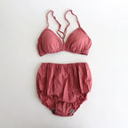 HIGH WAIST PANTS #NO.19 OLD ROSE