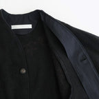 幻の花 Embroidery cocoon jacket #black [TLF-126-jk001-nc]