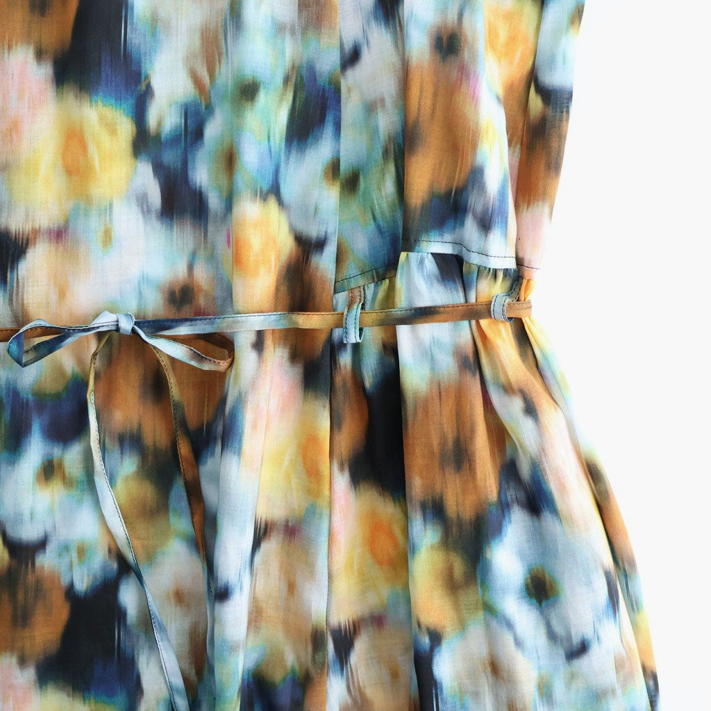 LIBERTY FABRICS ETERNAL COLLECTION Sleeveless A-line dress #Hazy Days [TLF-226-OP001-lpl]