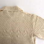 Sankayo ​​cable knit jacket #Ivory [242806]