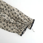 French Komon Dress #beige [31-0039S]