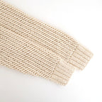 ネパール手編みKNIT クルーネックカーディガン #012 キナリ [PA260KN024]