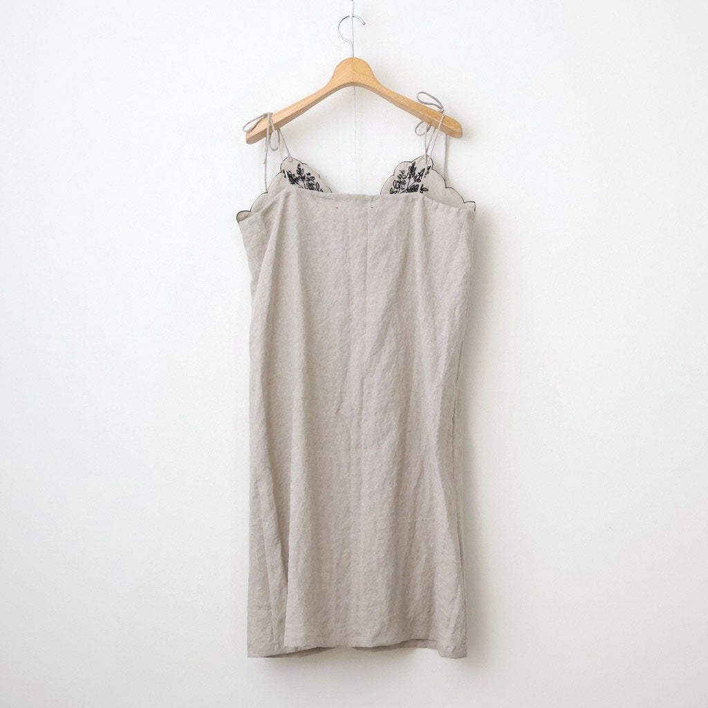 Bonvoyage Camisole Dress #beige [31-0013S]