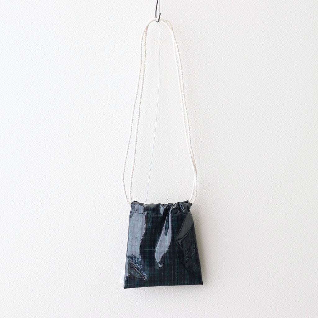 巾着POCHETTE #CHECK NAVY [TMB-2586H]