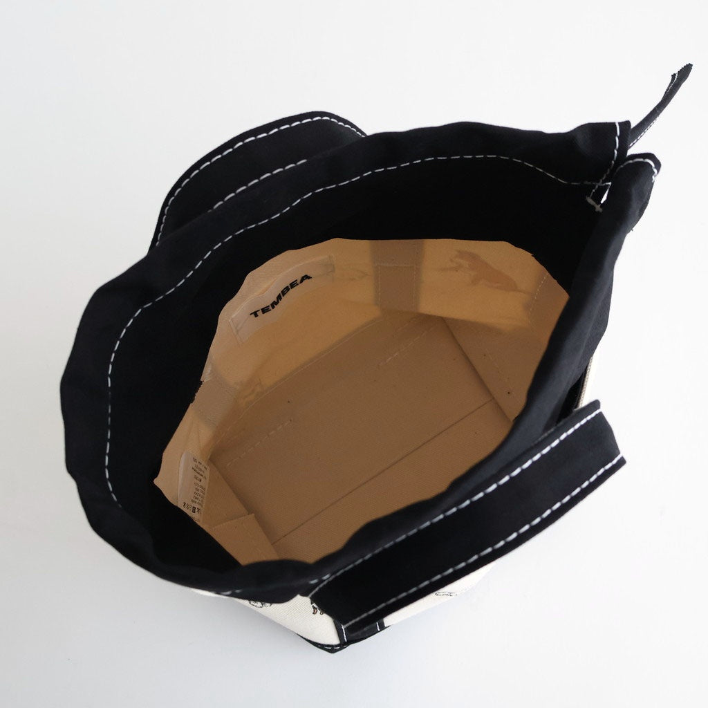 TOTE BAG MINI #DOG-1/BLACK [TMB-2225N]