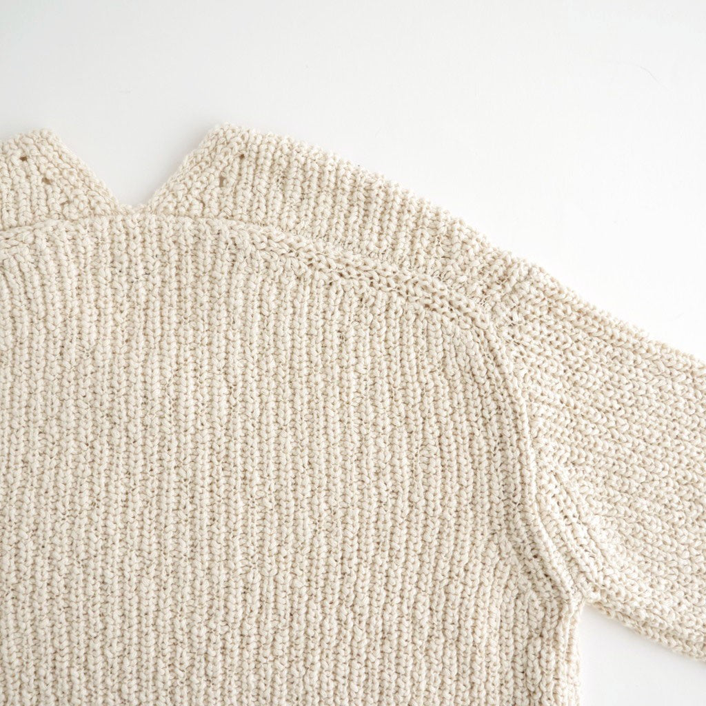 Slub bubble Jumper #Ecru [Oni064]