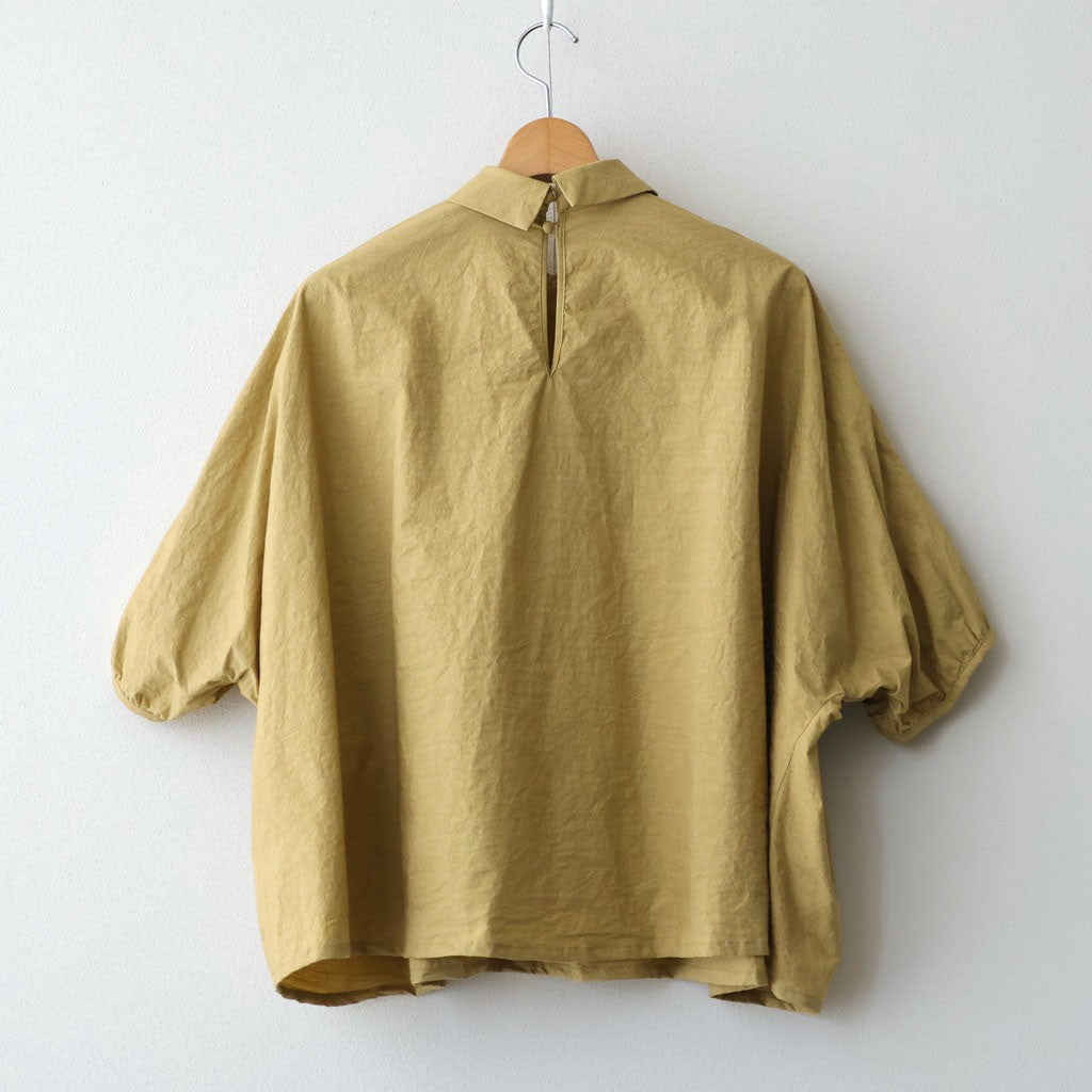 shirring blouse #paper YW [KJ507SS41]