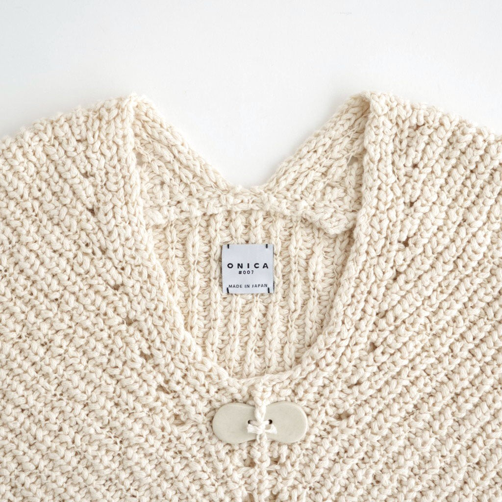 Slub bubble Jumper #Ecru [Oni064]