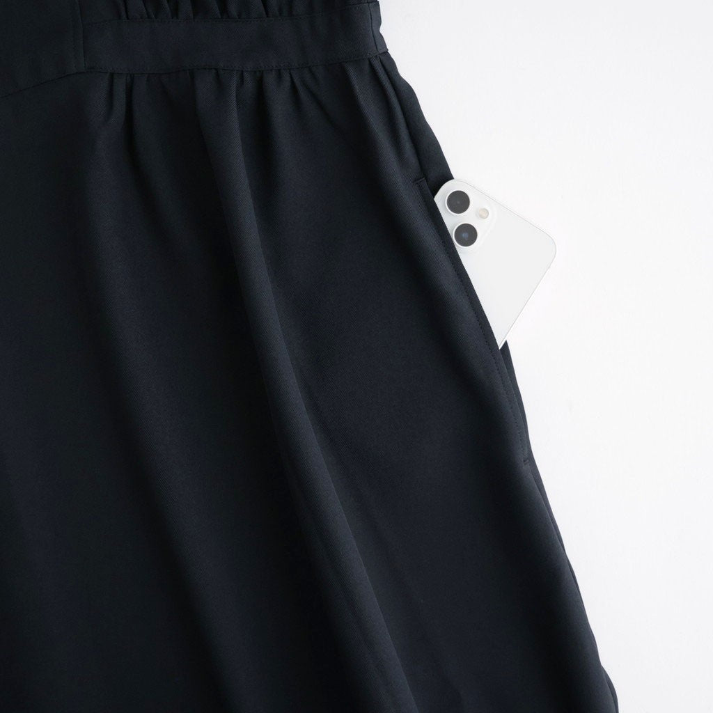 記憶の庭 Billowy sleeve dress #Black [26F-SH045-RP]