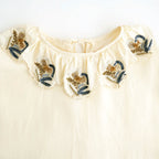 Volant blouse #ivory [32-0014A]