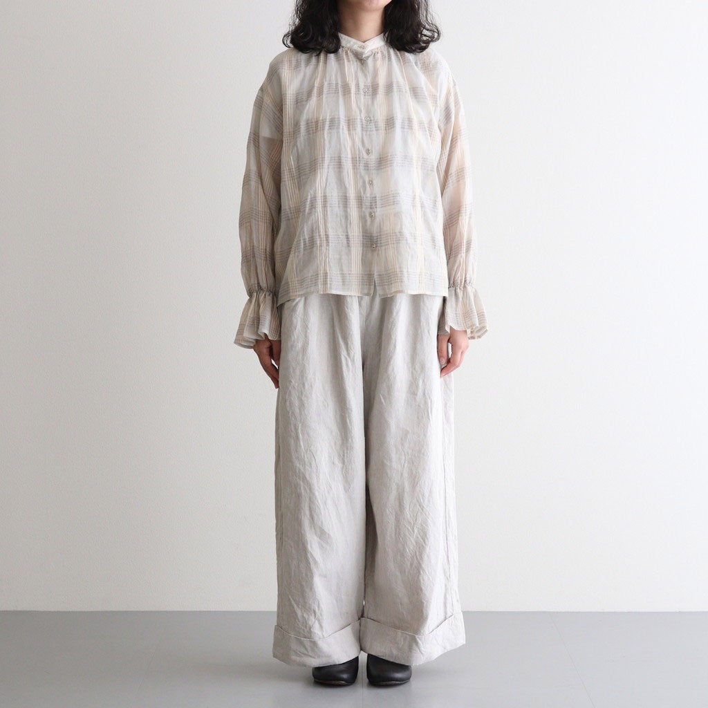 Faurie Linen Pants #Oatmeal [A232251PP731]