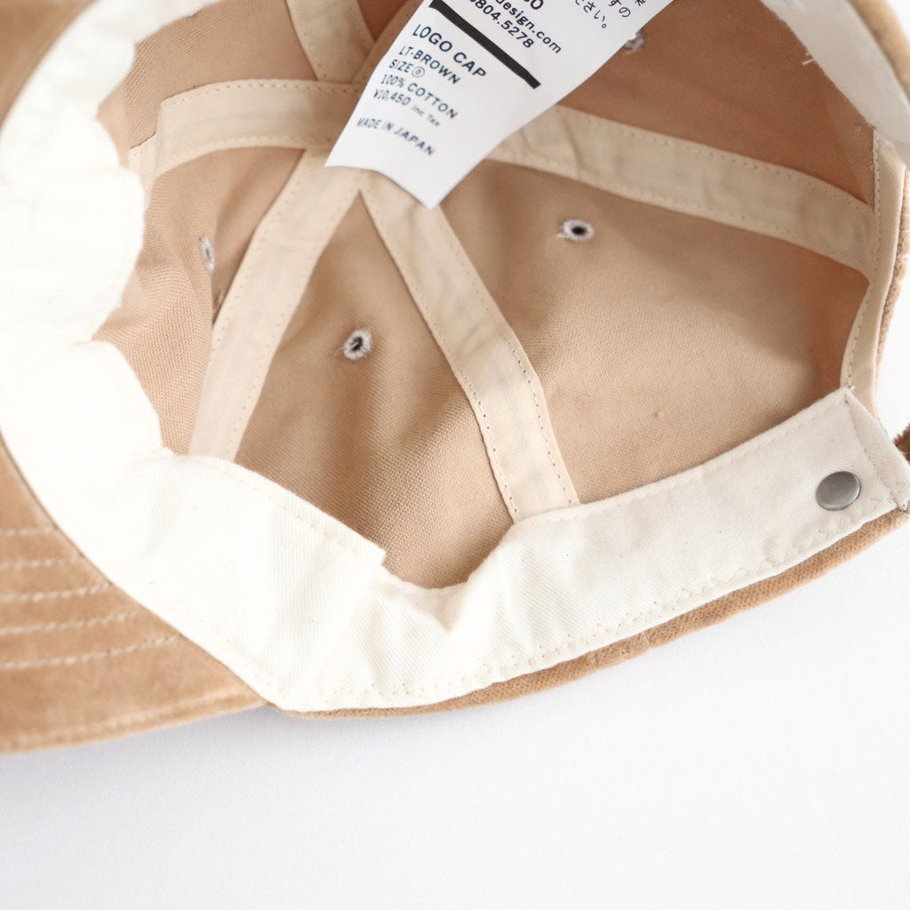 LOGO CAP #LT-BROWN [TMBA-117H]