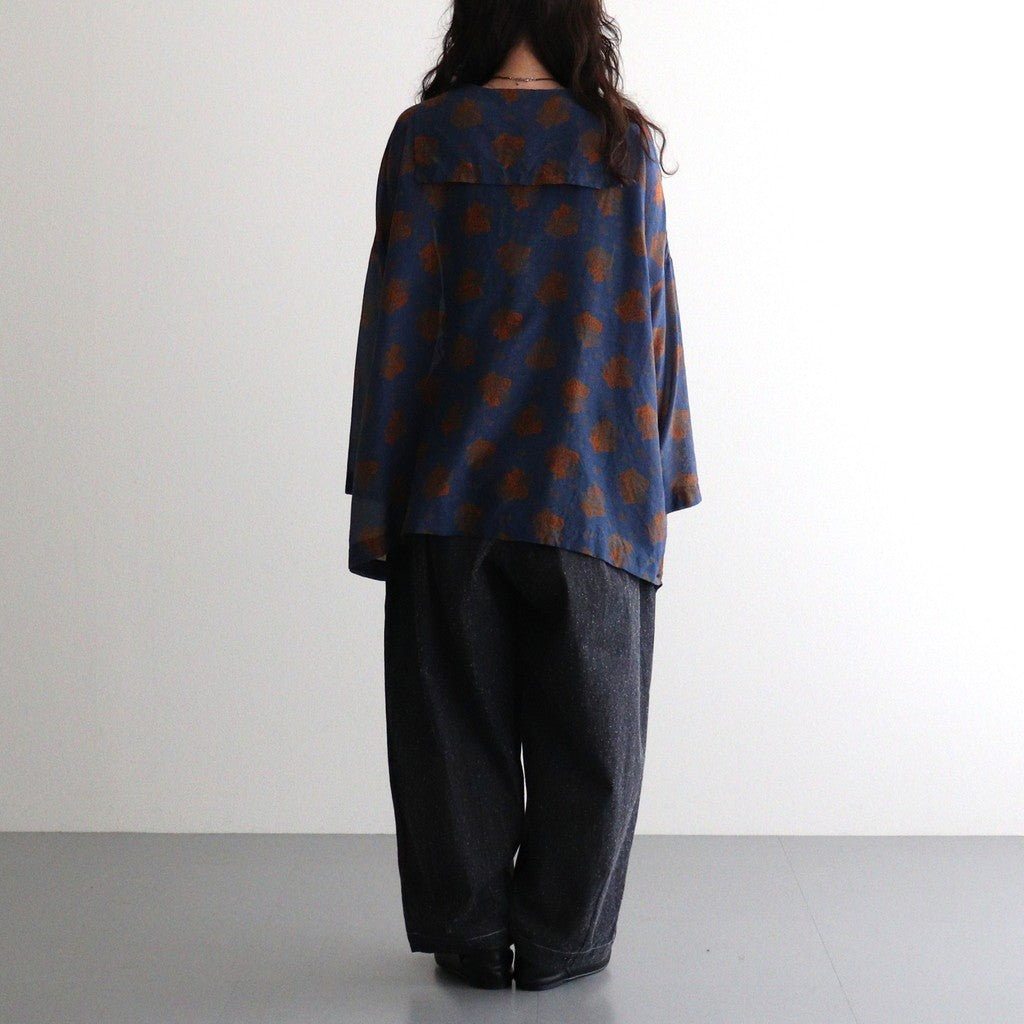 Renelle blouse #blue [32-0018A]