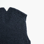 Slub bubble Vest #D.Navy [Oni063]