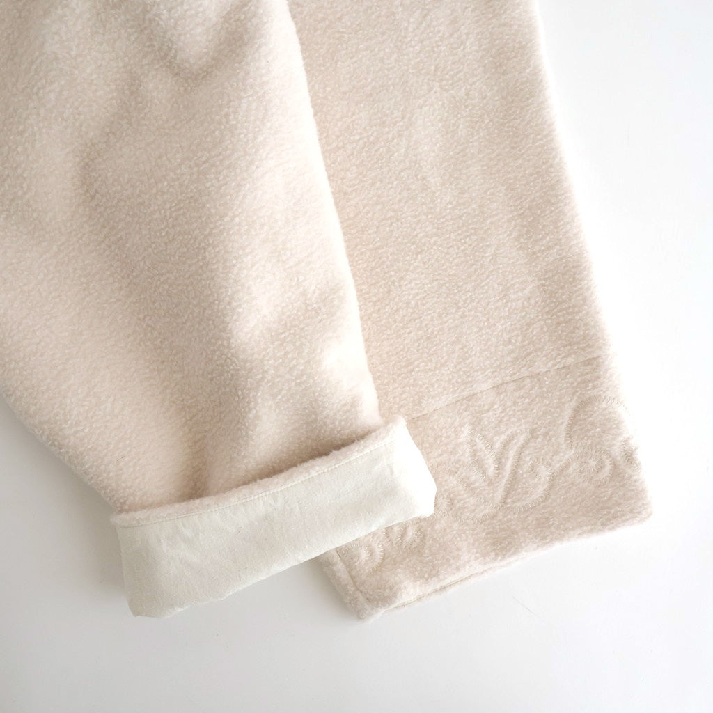 幻の花 Embroidery pants #milk [TLF-126-pa005-nc]