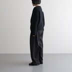 stretch superkid mohair crew-neck P/O #black [WVFL-UW114]