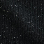 woolen cotton & silk nep wool tweed-knit pants #black tweed [WXFL-UW126]