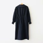 素朴な月夜 Biaude dress #navy [TLF-125-co022-ps]