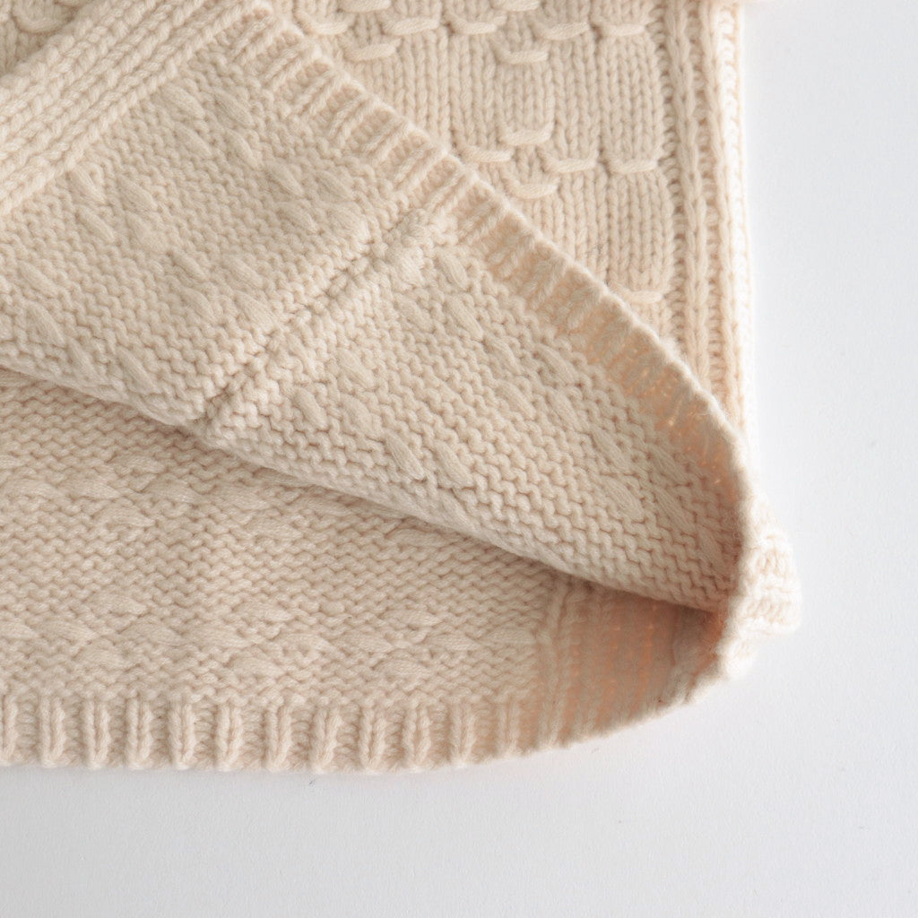 PANIER NO SLEEVE CARDIGAN #IVORY [26-0051A]