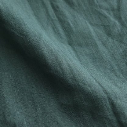 French linen shirt #green [US242SH024]