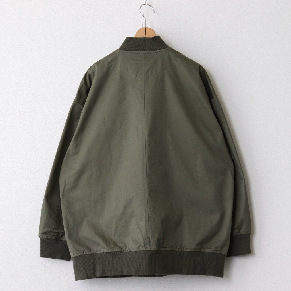 Cotton Weapon Rib Blouson #025 Khaki [TS233BZ095]