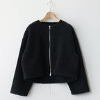 ボアZIPブルゾン #009 TOPチャコール [US234CT014]