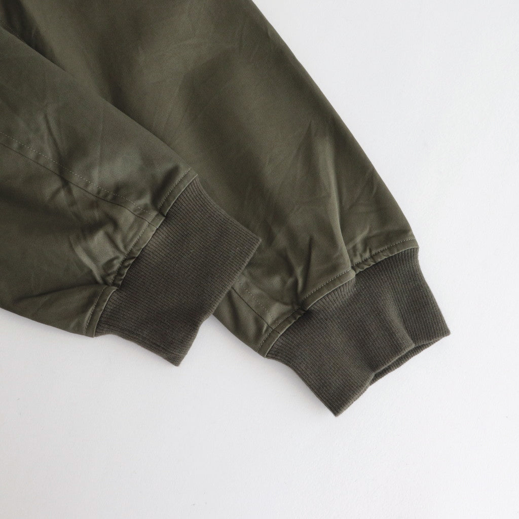 Cotton Weapon Rib Blouson #025 Khaki [TS233BZ095]