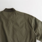 Cotton Weapon Rib Blouson #025 Khaki [TS233BZ095]