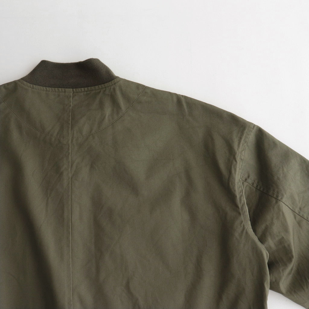 Cotton Weapon Rib Blouson #025 Khaki [TS233BZ095]