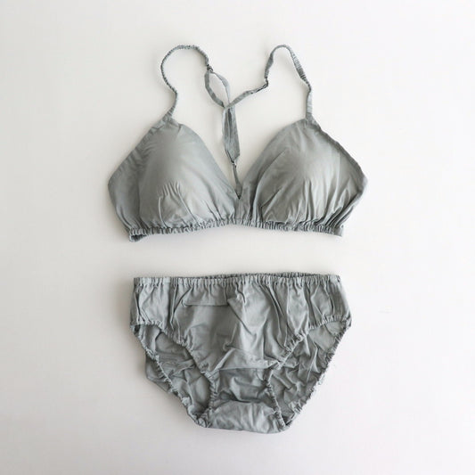 BRA &amp; PANTS #NO.02 MIST GREY