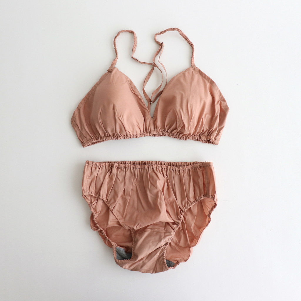 BRA & PANTS #NO.09 ALMOND