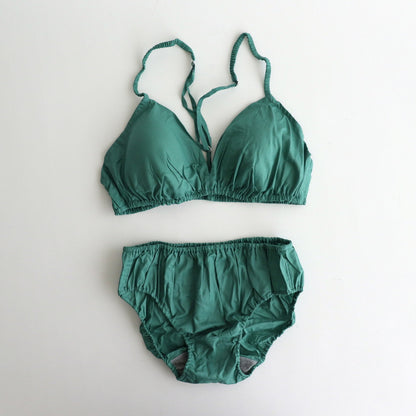 BRA &amp; PANTS #NO.22 EMERALD