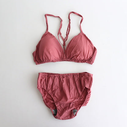 BRA & PANTS #NO.19 OLD ROSE