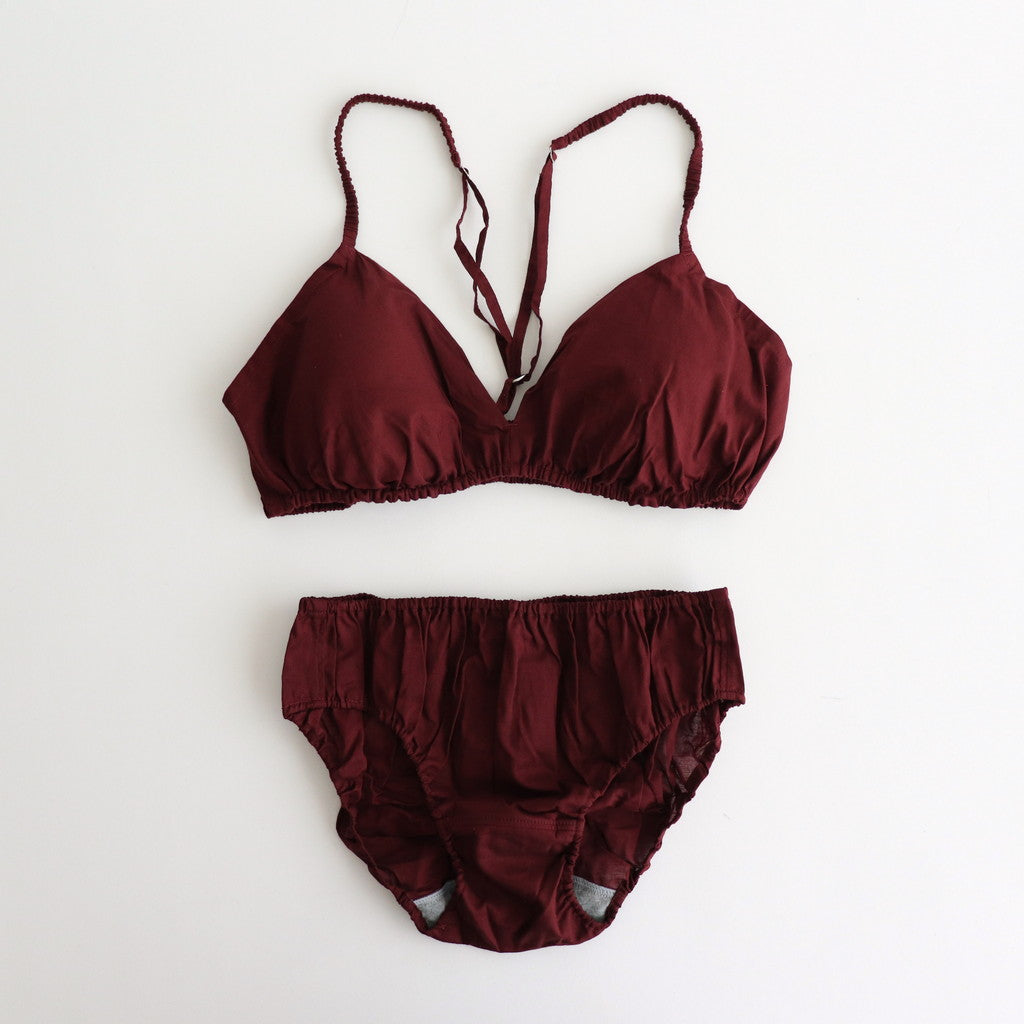 BRA & PANTS #NO.20 BORDEAUX