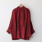 静寂の欠片 back open blouse #Agate red [TLF-124-sh001-la]