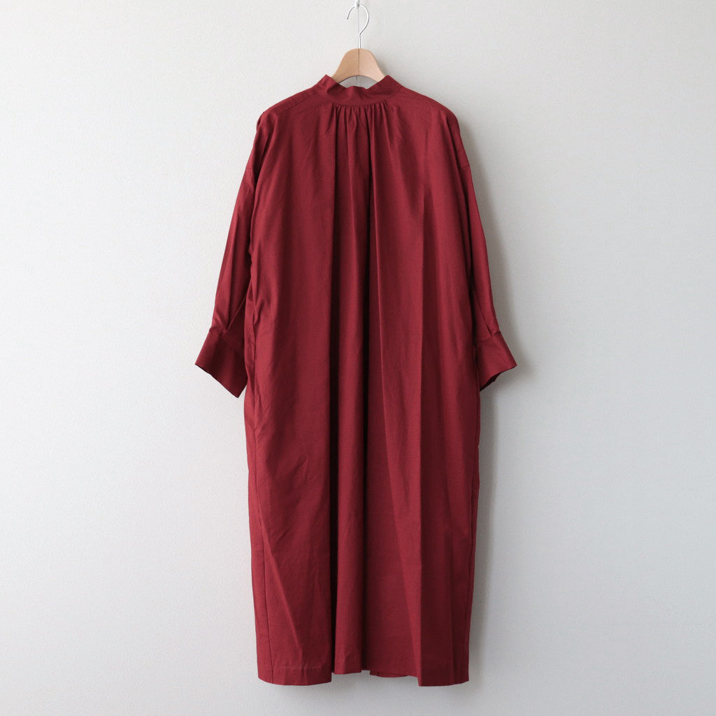 静寂の欠片 back open dress #Agate red [TLF-124-op002-la]