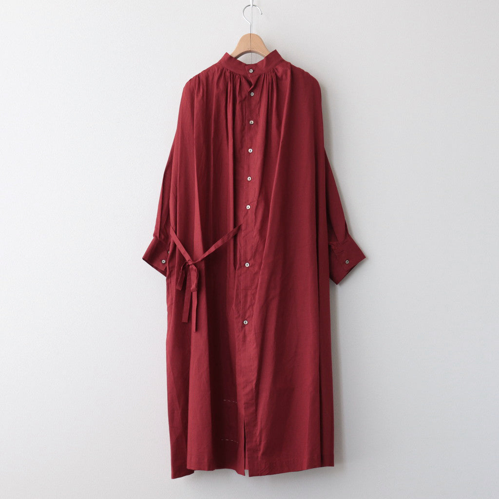 静寂の欠片 back open dress #Agate red [TLF-124-op002-la]