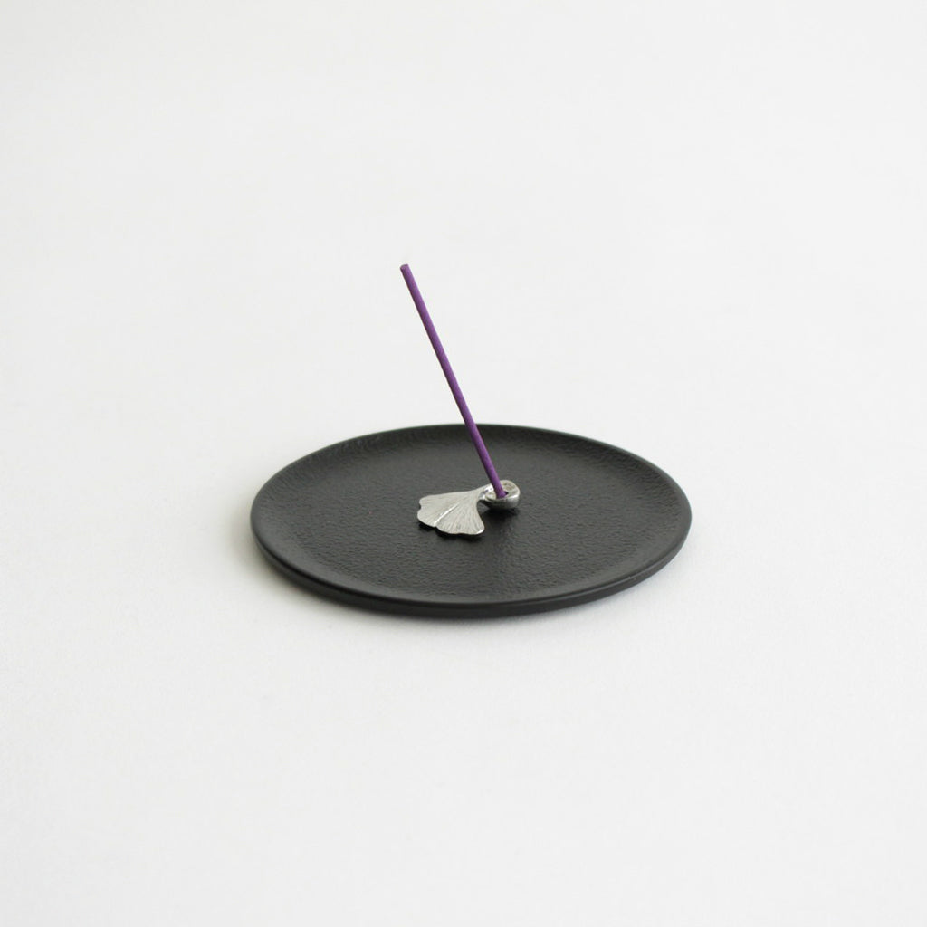 Incense holder Ginkgo #Tin [30014]