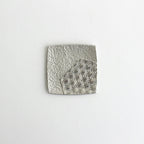 Incense burner, hemp leaf #tin [30005]