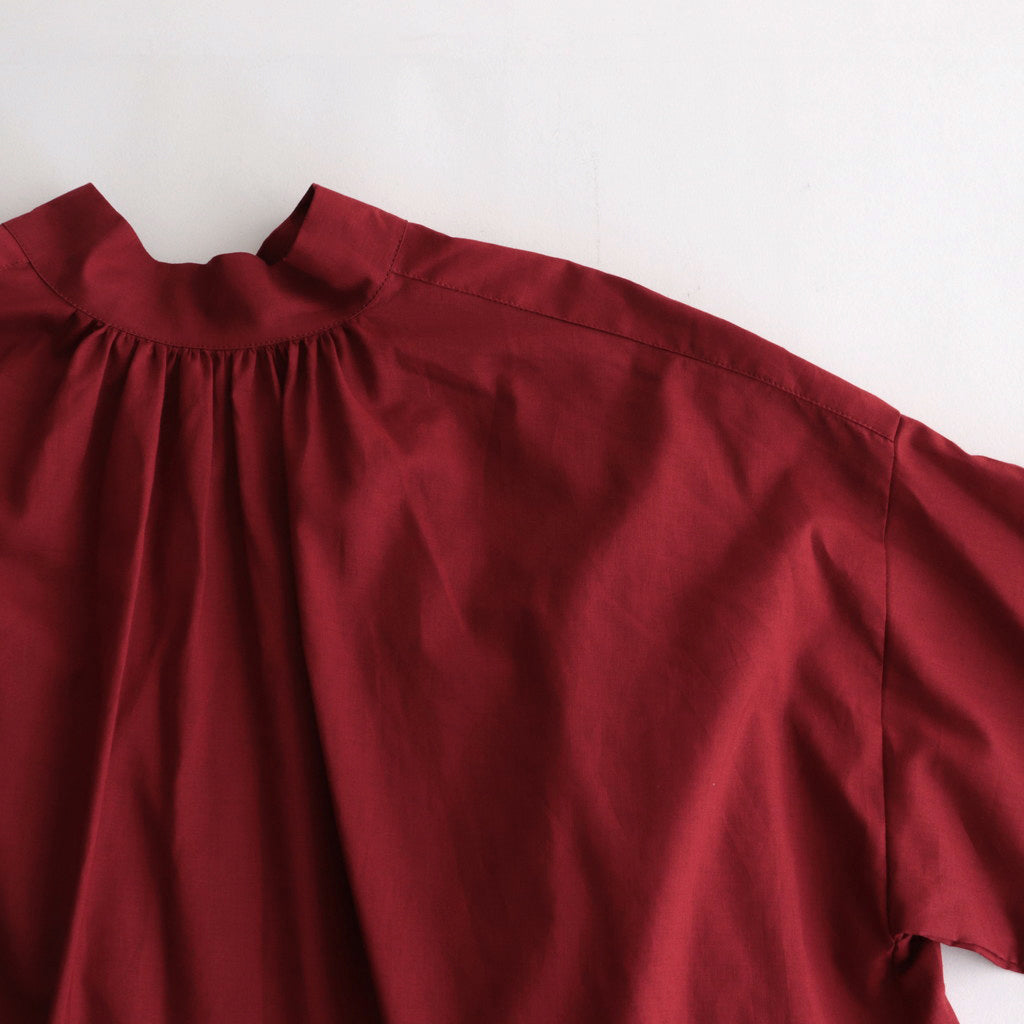 静寂の欠片 back open blouse #Agate red [TLF-124-sh001-la]