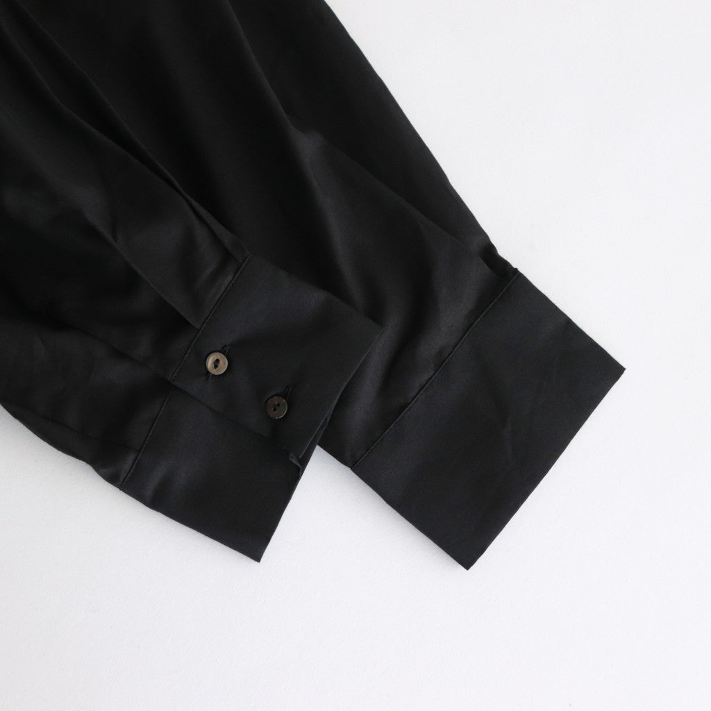 静寂の欠片 back open blouse #black [TLF-124-sh001-la]