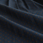 明滅する秋 rectangle blouse #navy brown [TLF-124-sh005-gp]