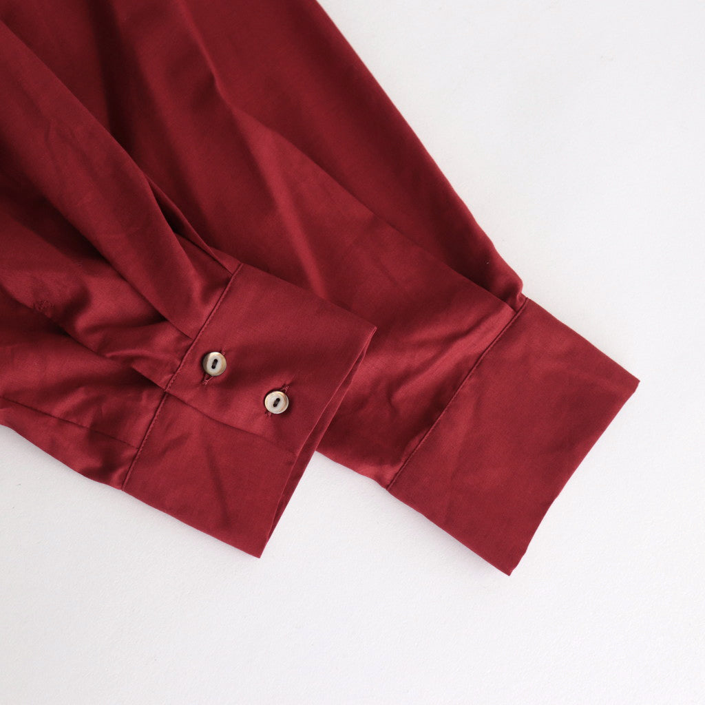 静寂の欠片 back open dress #Agate red [TLF-124-op002-la]
